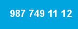 987 749 11 12